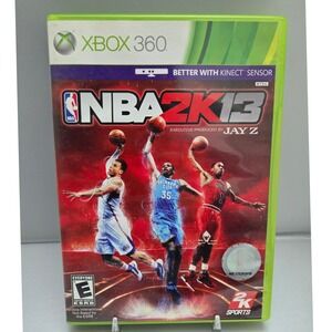 NBA 2K13 - Microsoft Xbox 360 - Complete CIB W/ Manual Tested Working & Clean‎